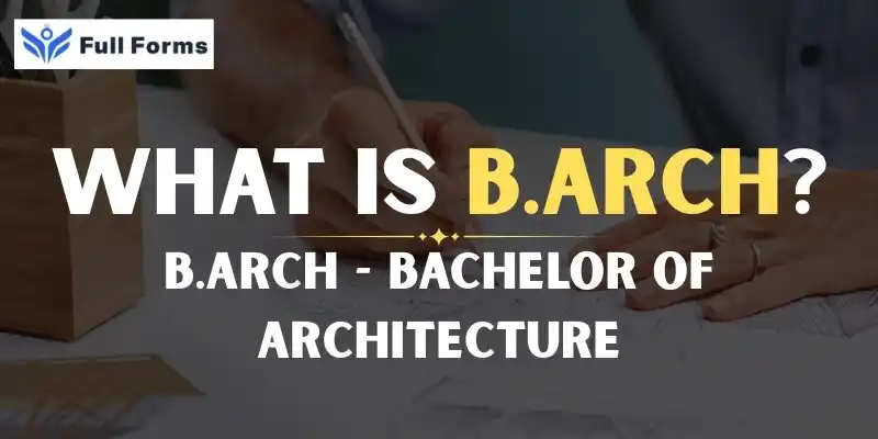 Bachelor of Architecture